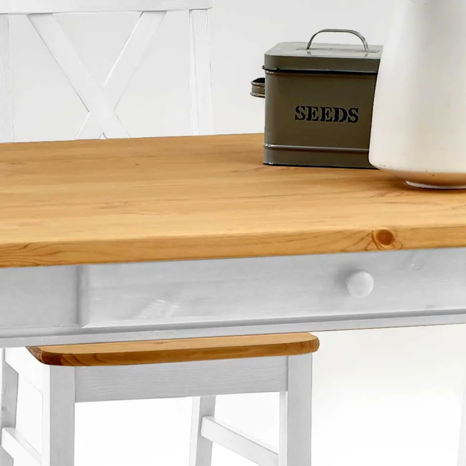 Küchentisch|Massivholztische*Pharao24 Massivholz Esstisch Constanta