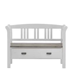 Küchenbank|Garderobenbänke*Pharao24 Massivholz Garderobenbank Julan