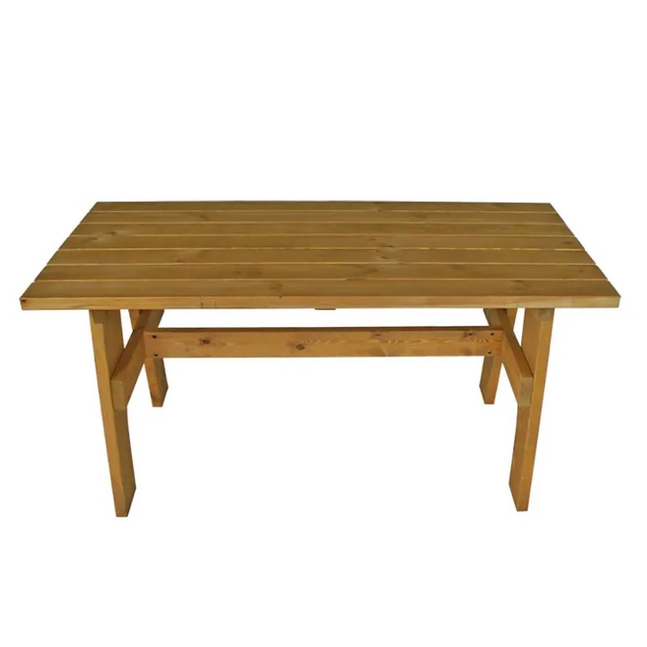 Pharao24 Massivholz Gartentisch Woergl> Gartenmöbel