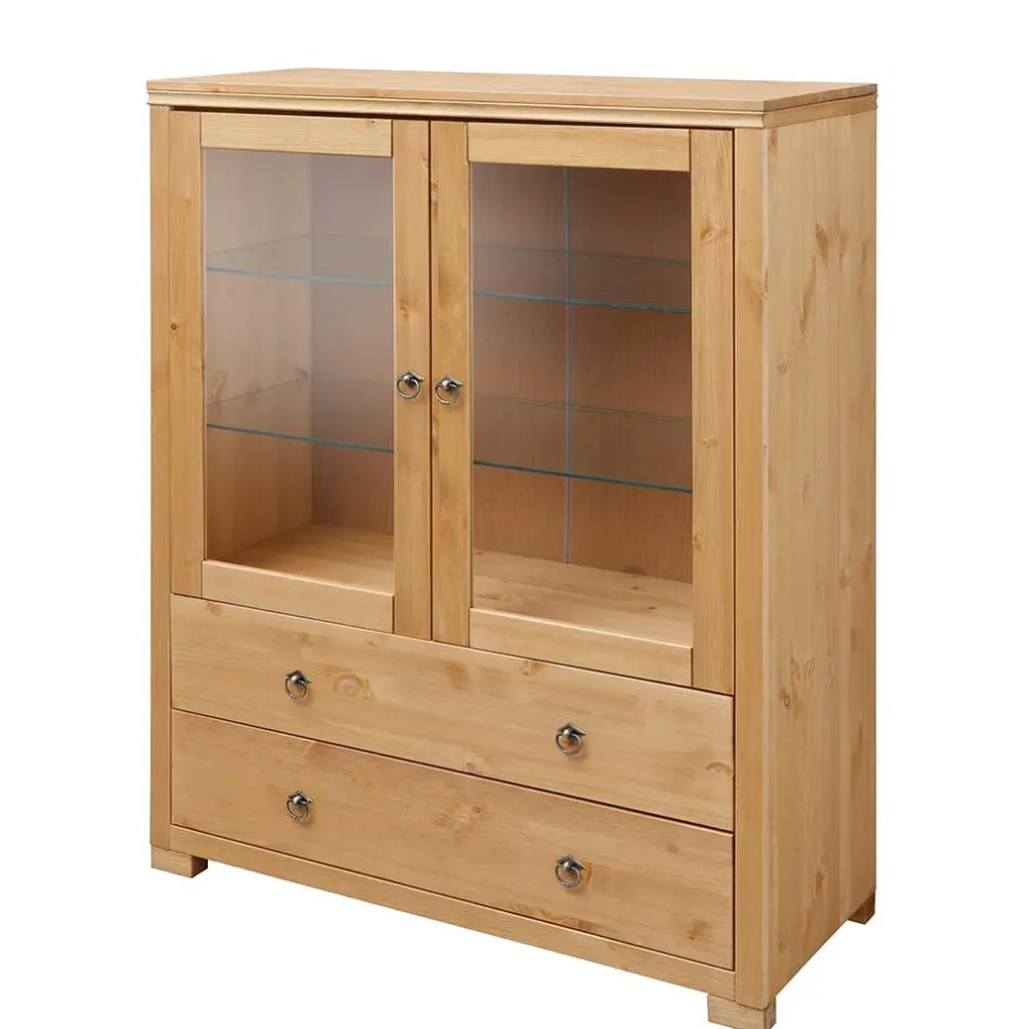 Esszimmerkommoden|Wohnzimmerkommoden*Pharao24 Massivholz Highboard Samoon