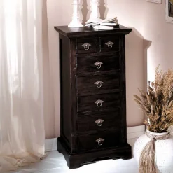 Massivholz Kommoden|Flurkommoden*Pharao24 Massivholz Hochkommode Provence