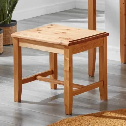 Sitzhocker|Hocker*Pharao24 Massivholz Hocker Drobeta