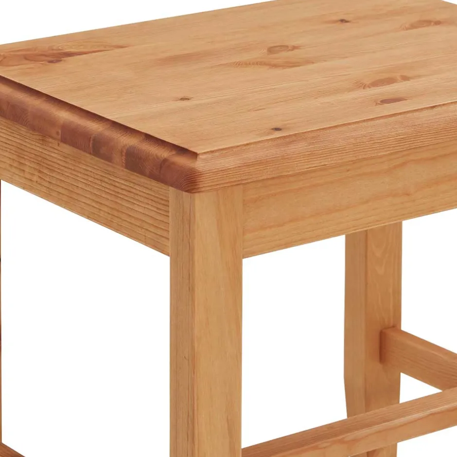 Sitzhocker|Hocker*Pharao24 Massivholz Hocker Drobeta