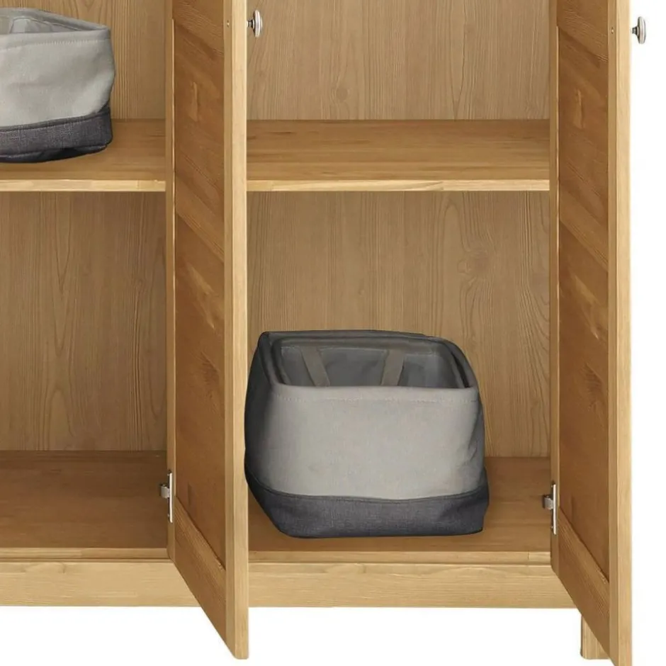 Pharao24 Massivholz Kleiderschrank Movay> Drehtürenschränke|Massivholz Kleiderschränke