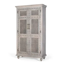 Pharao24 Massivholz Kleiderschrank Mocino> Drehtürenschränke|Massivholz Kleiderschränke