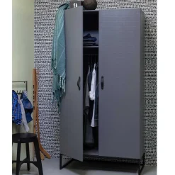 Drehtürenschränke|Massivholz Schränke*Pharao24 Massivholz Kleiderschrank Nolviran