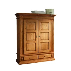 Drehtürenschränke|Massivholz Kleiderschränke*Pharao24 Massivholz Kleiderschrank Leoniara