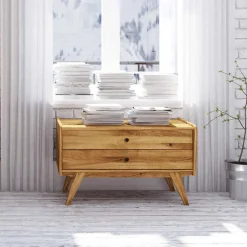 Pharao24 Massivholz Kommode Carilla><noscript><img width=