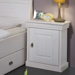 Pharao24 Massivholz Nachtschrank Pigaro> Massivholz Kommoden|Nachtkommoden