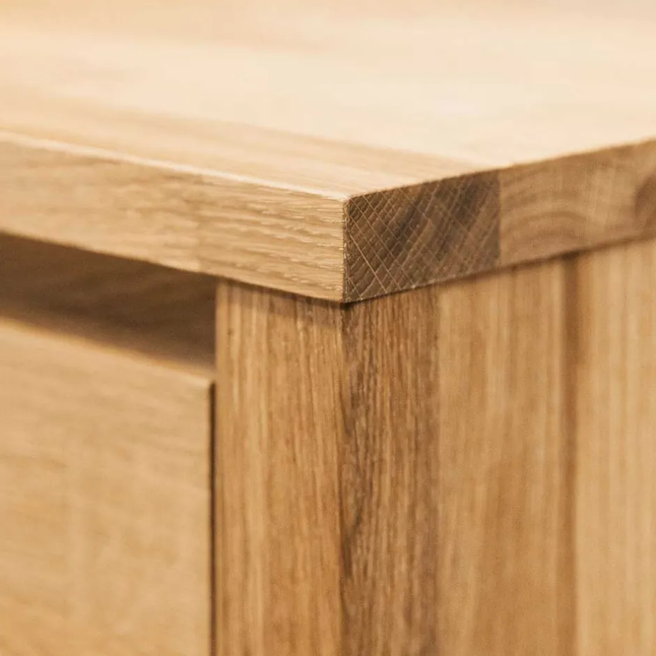 Nachtkommoden|Nachttisch*Pharao24 Massivholz Nachttisch Rameira