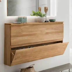 Pharao24 Massivholz Schuhschrank Nietran><noscript><img width=