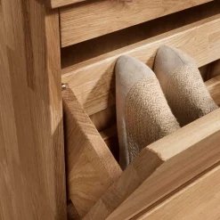 Pharao24 Massivholz Schuhschrank Nietran><noscript><img width=