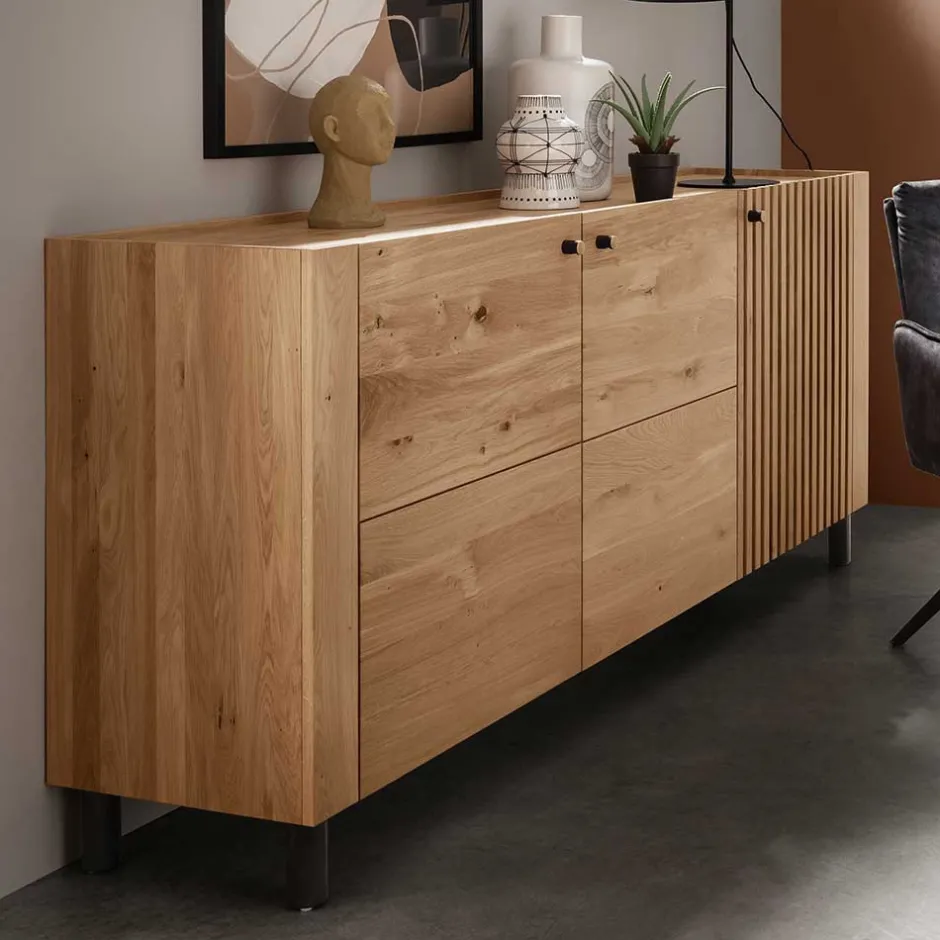 Esszimmerkommoden|Sideboards*Pharao24 Massivholz Sideboard Prozatur