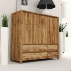 Esszimmerkommoden|Flurkommoden*Pharao24 Massivholz Sideboard Rameira