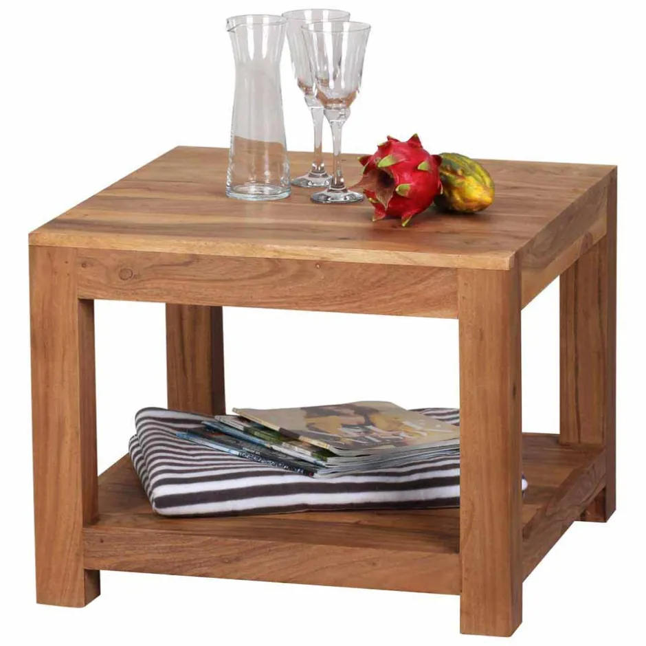 Pharao24 Massivholz Sofatisch Selvas> Beistelltische|Couchtische