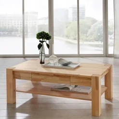 Massivholztische|Wohnzimmertisch*Pharao24 Massivholz Tisch Flawia