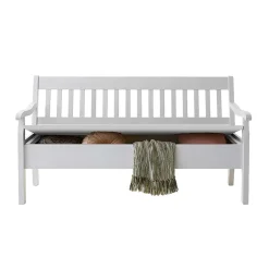 Pharao24 Massivholz Truhenbank Dialucia> Küchenbank|Holzbänke