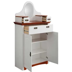 Wohnzimmervitrinen|Massivholz Schränke*Pharao24 Massivholz Vertiko Raimon