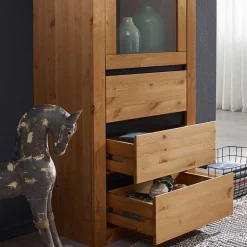 Pharao24 Massivholz Vitrine Varcina><noscript><img width=