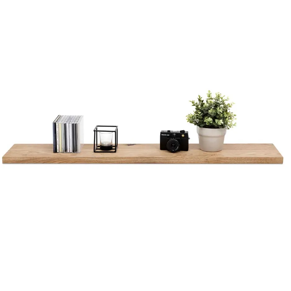 Massivholzregale|Wandregale*Pharao24 Massivholz Wandboard Vroscian