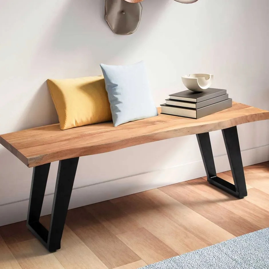 Küchenbank|Esszimmerbänke*Pharao24 Massivholzbank Fieni