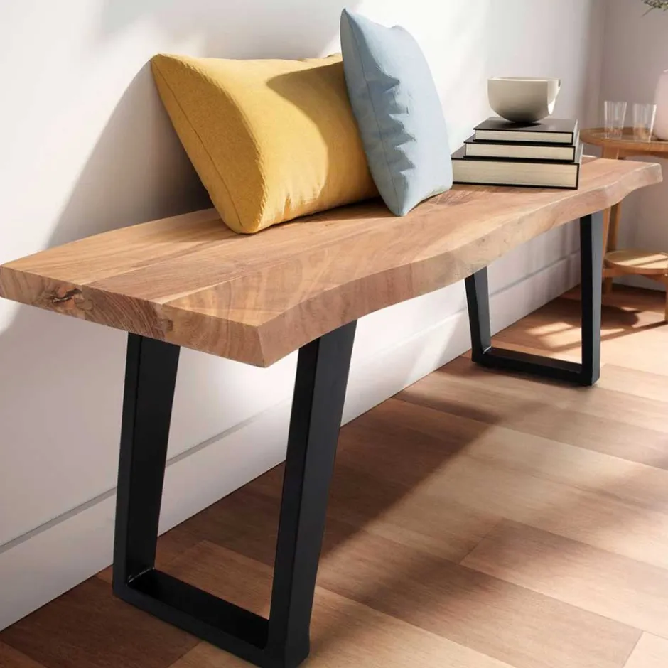 Küchenbank|Esszimmerbänke*Pharao24 Massivholzbank Fieni