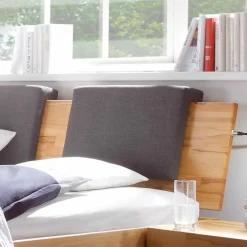 Doppelbetten|Massivholzbetten*Pharao24 Massivholzbett Focksin