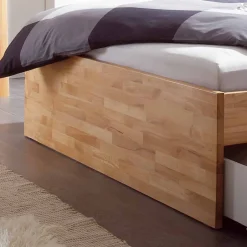 Doppelbetten|Massivholzbetten*Pharao24 Massivholzbett Focksin