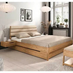 Pharao24 Massivholzbett Koropi> Funktionsbetten|Polsterbetten