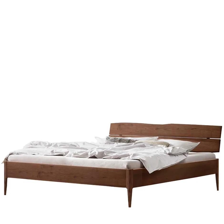 Pharao24 Massivholzbett Nussbaum Calmagon> Doppelbetten|Massivholzbetten