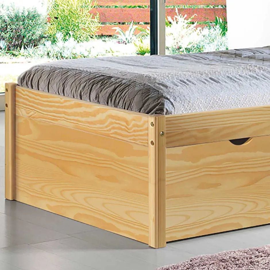 Komfortbetten|Einzelbetten*Pharao24 Massivholzbett Oliver