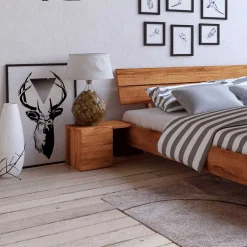 Doppelbetten|Massivholzbetten*Pharao24 Massivholzbett Puzny