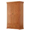 Massivholzmöbel|Drehtürenschränke*Pharao24 Massivholzkleiderschrank Rovert