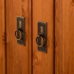 Massivholzmöbel|Drehtürenschränke*Pharao24 Massivholzkleiderschrank Rovert