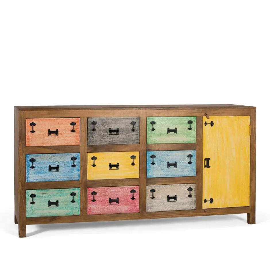 Pharao24 Massivholzkommode Bacauna> Apothekerkommoden