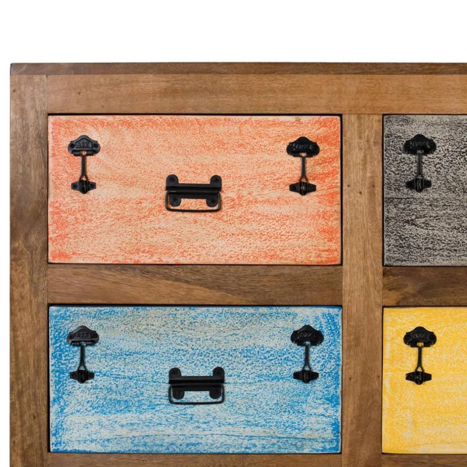 Pharao24 Massivholzkommode Bacauna> Apothekerkommoden