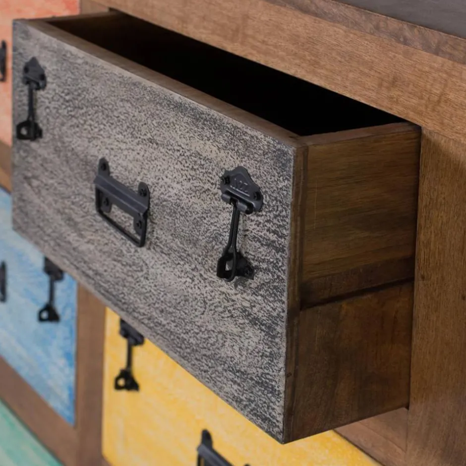 Pharao24 Massivholzkommode Bacauna> Apothekerkommoden