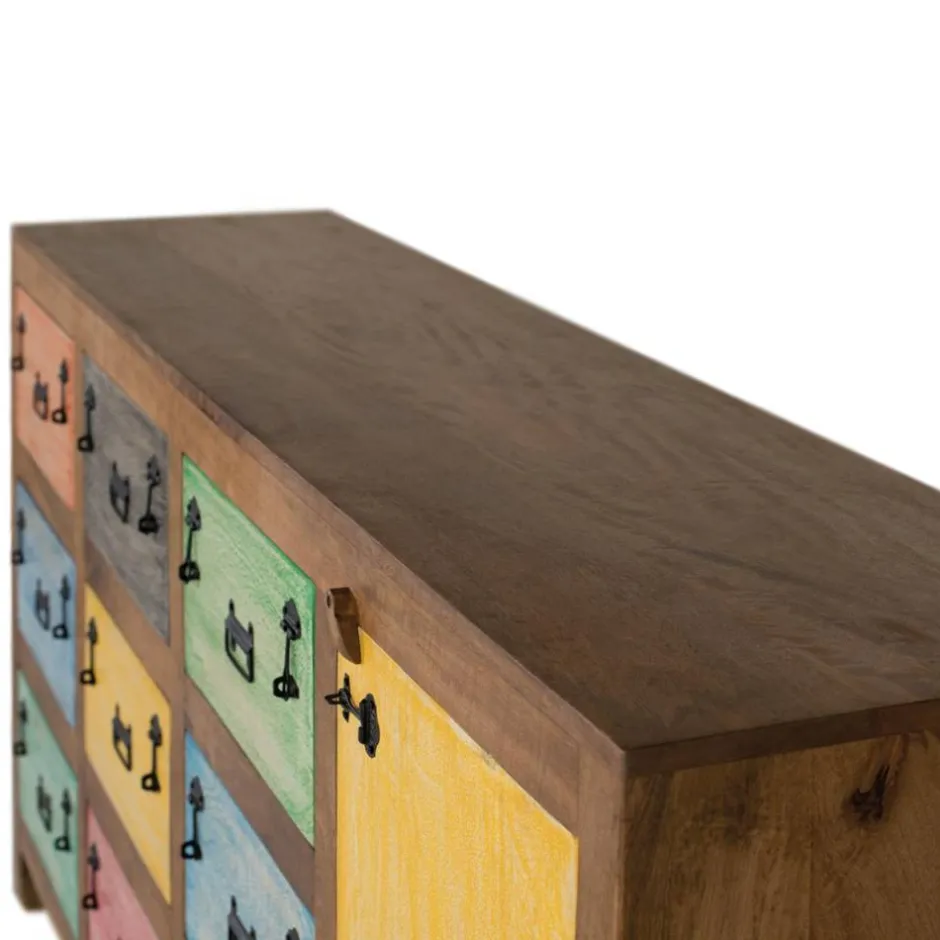 Pharao24 Massivholzkommode Bacauna> Apothekerkommoden