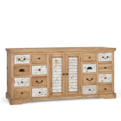 Pharao24 Massivholzkommode Brescania> Apothekerkommoden