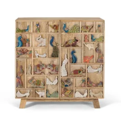 Pharao24 Massivholzkommode Caveira> Küchenkommode|Wohnzimmerkommoden