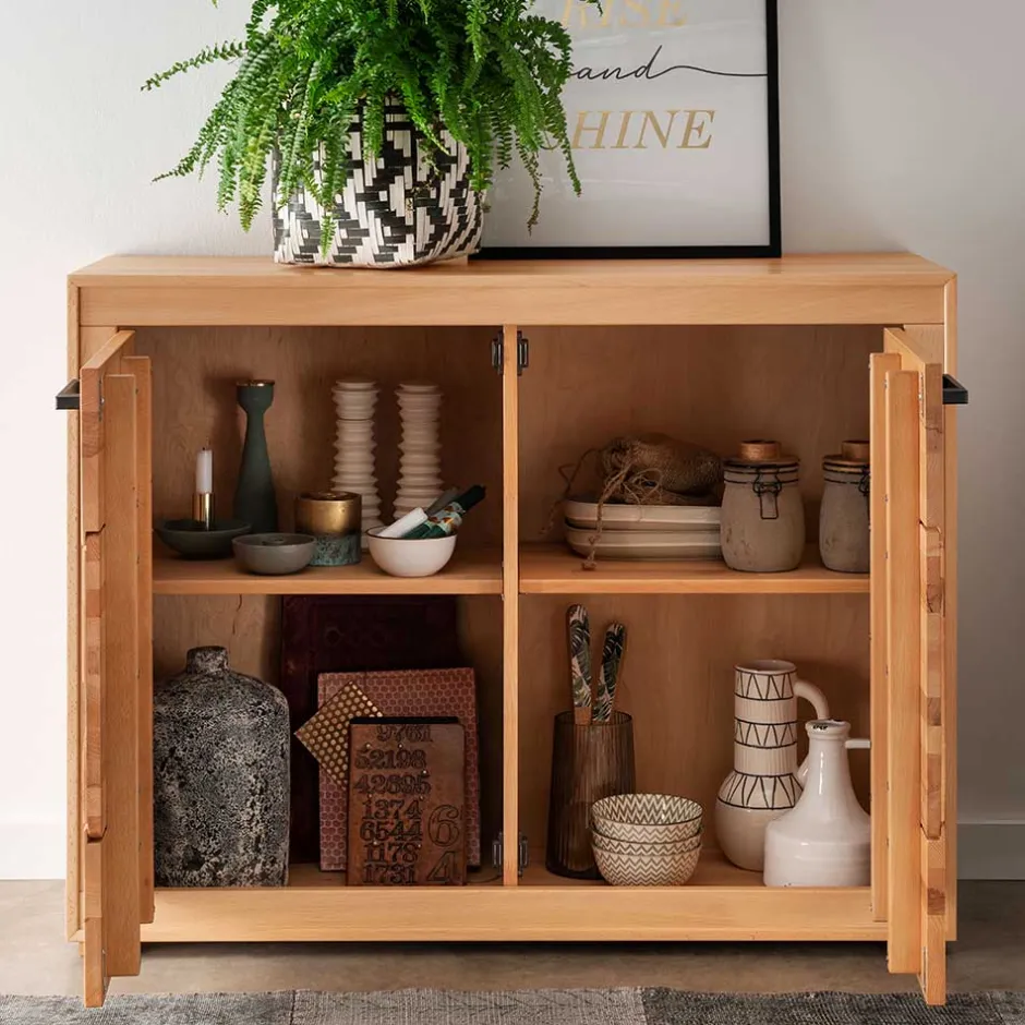 Massivholzmöbel|Wohnzimmerkommoden*Pharao24 Massivholzkommode Olmedo