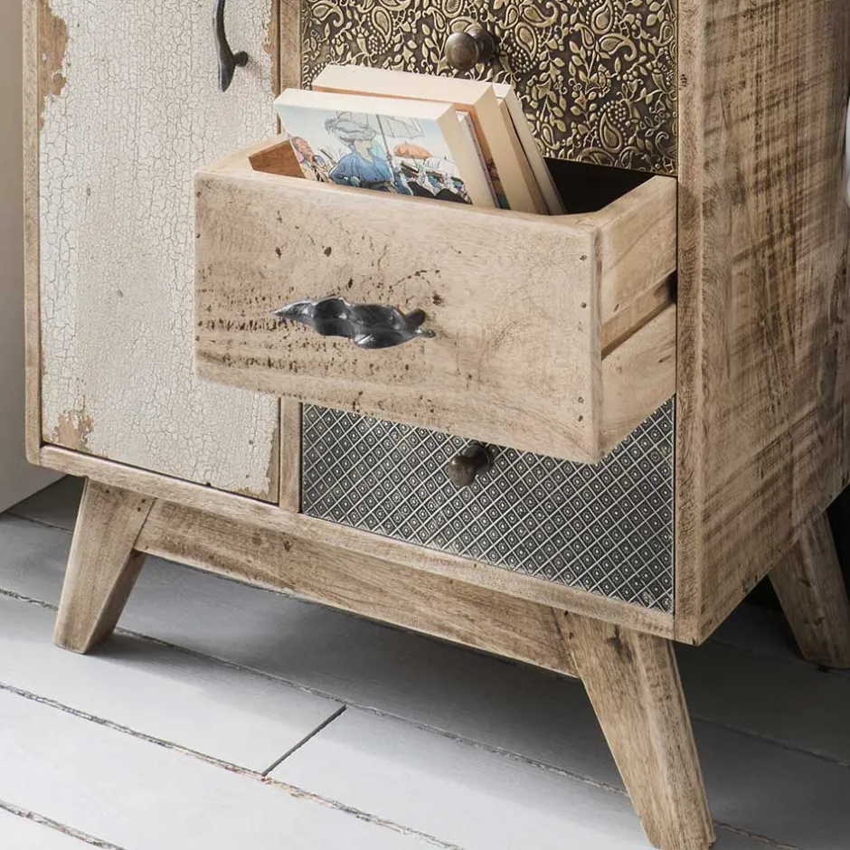 Pharao24 Massivholzkommode Ranbyra> Flurkommoden|Apothekerkommoden