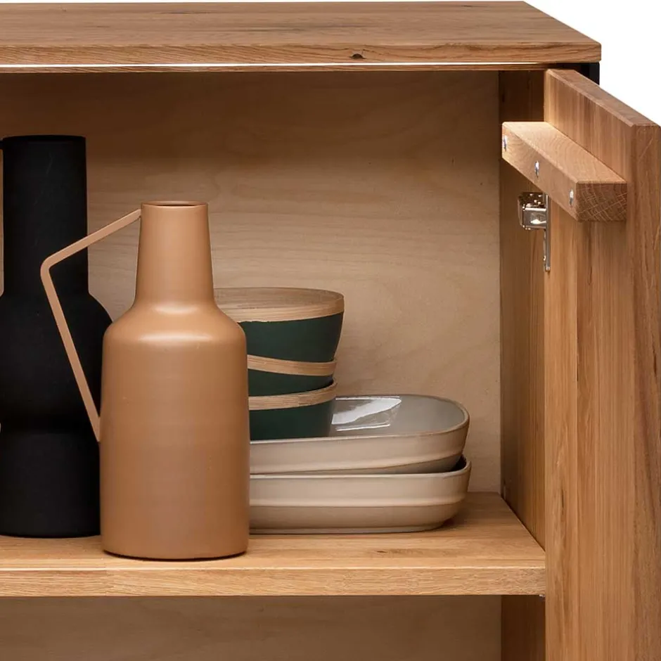 Pharao24 Massivholzkommode Scoddo> Flurkommoden