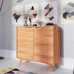 Küchenkommode|Wohnzimmerkommoden*Pharao24 Massivholzkommode Stenov