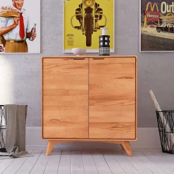 Küchenkommode|Wohnzimmerkommoden*Pharao24 Massivholzkommode Stenov