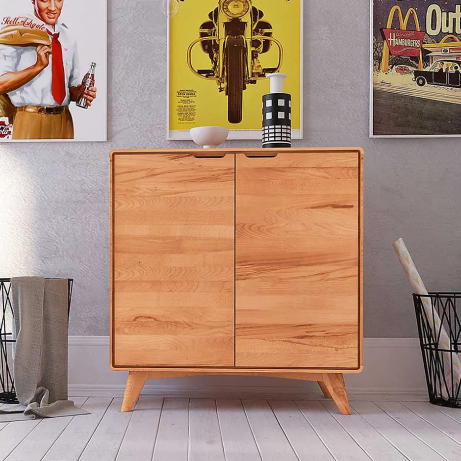 Küchenkommode|Wohnzimmerkommoden*Pharao24 Massivholzkommode Stenov