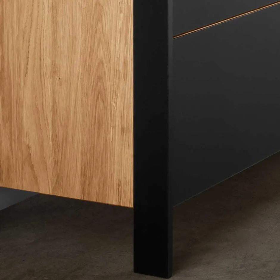 Pharao24 Massivholzkommode Wildeiche Despinia> Flurkommoden