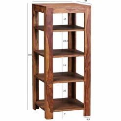 Bücherregale*Pharao24 Massivholzregal Arendal