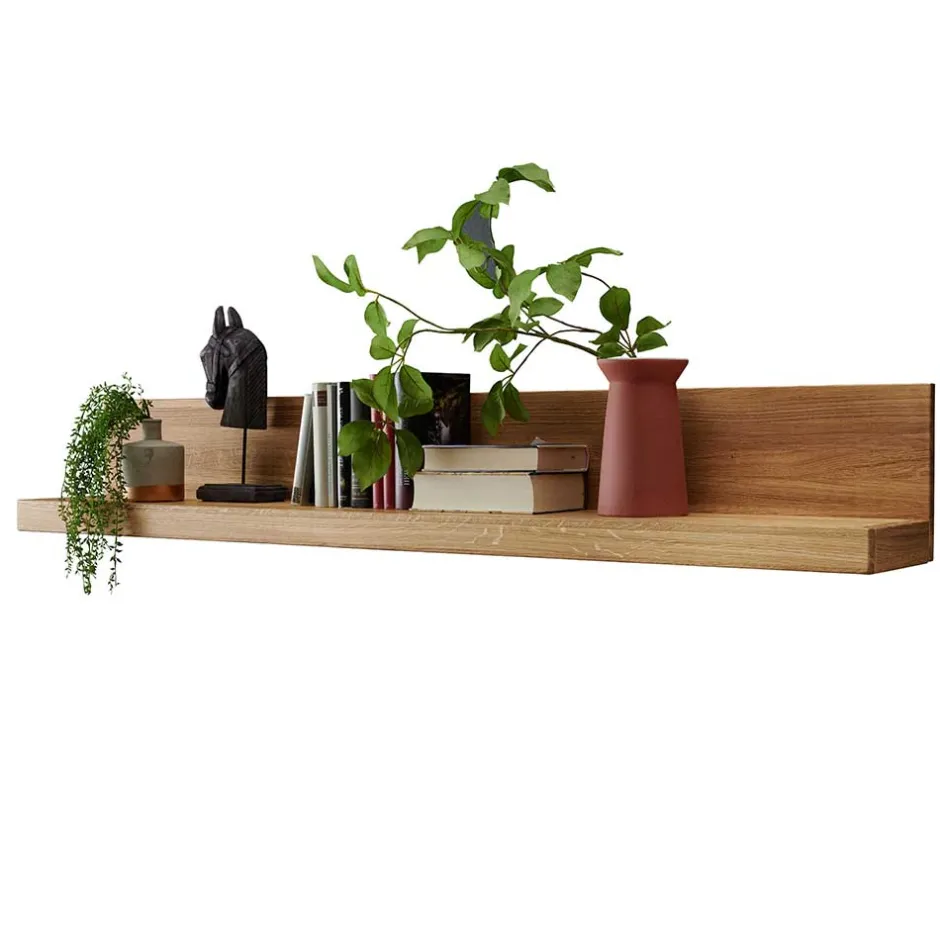 Hängeregale|Wohnzimmerregale*Pharao24 Massivholzregal Divrina