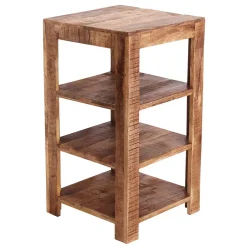 Pharao24 Massivholzregal Lewis> Wohnzimmerregale|Massivholzregale